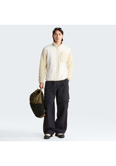 The North Face M Yumiori Full Zip Erkek Polar-34141 Beyaz
