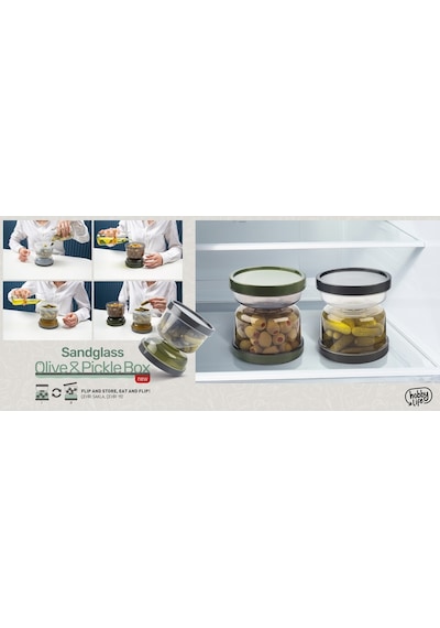 Kum Saati Zeyitn & Turşu Kabı