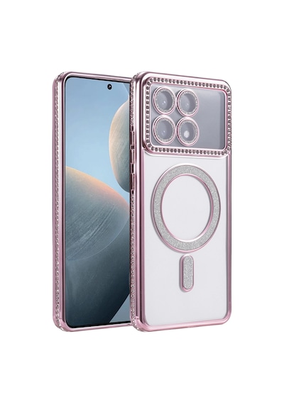 Uray Store Xiaomi Poco X6 Pro Joke Simli Magneticsafe Kılıf - Pembe