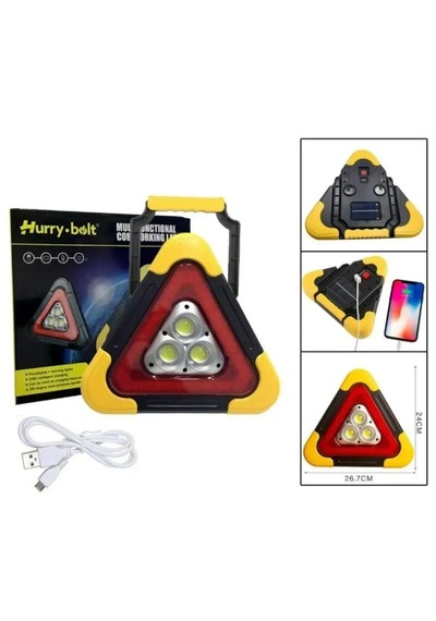 Hurry Bolt Şarjlı Cob Led Reflektör