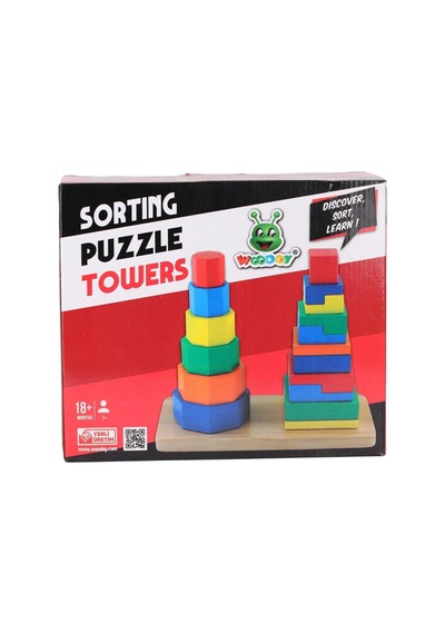 Kr055 Woodoy 2li Çeşit Kenar Kuleler 24