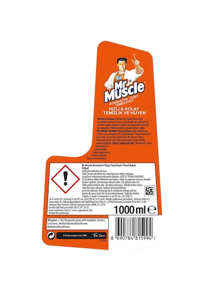 Mr. Muscle Yüzey Temizleyici Floral Buket 1 L