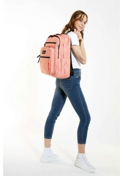 Kaukko Full Pocket Sırt Çantası Somon Krn-k1432