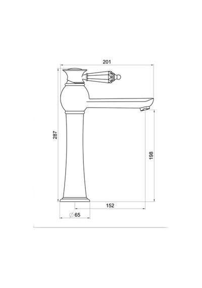 Fontana F-421 Lavabo Bataryası Krom