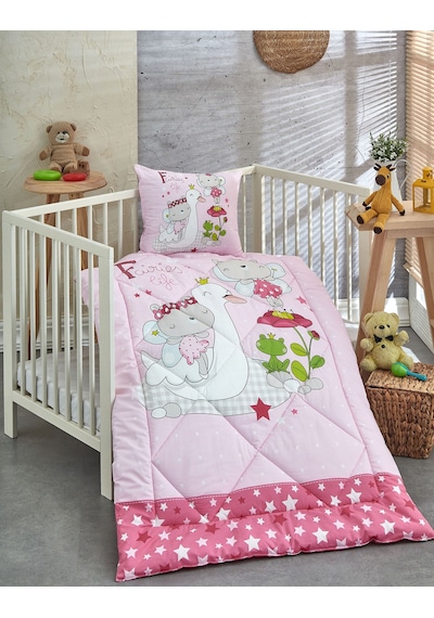 Komfort Home  V21 Ranforce Bebek Yorgan Seti Pamuk