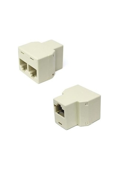 İnternet Çoğaltıcı 1 Giriş 2 Çıkış Rj45 Jack Rj45 Çoğaltıcı Jack Aynı Anda 2 Port Çalışmaz Atl-2023-0813