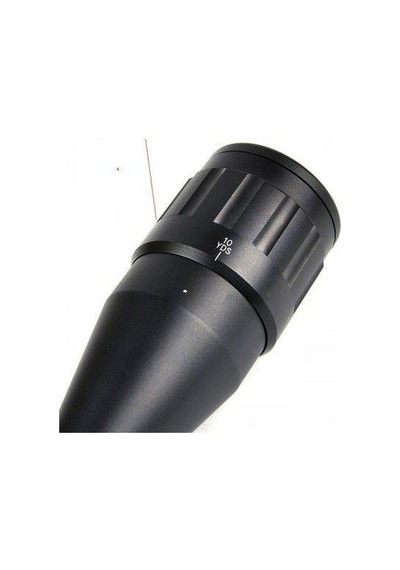 4-12x40aoeg Tüfek Dürbünü Mil Dot Kırmızı ve Yeşil Işıklı Lens