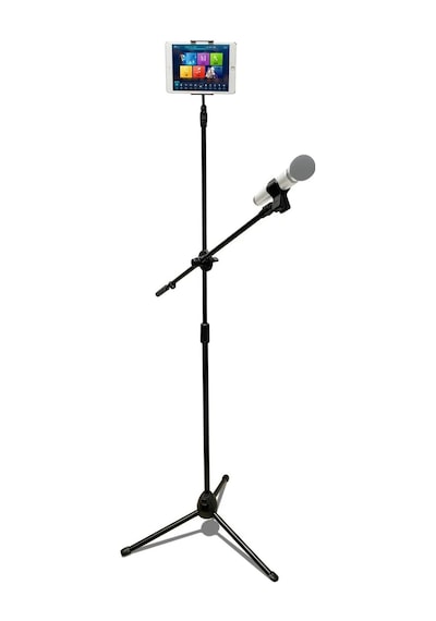 Coverzone 190cm Maksimum Uzunluk Mikrofon Standı Multi Fonksiyonel 2in1 Mikrofon Ve Tablet Stand Katlanabilir Açısı Ayarlanabilir Zemin Üstü - Canlı Müzik Mikrofon Telefon Stand 103sp 1 Coverzone 190cm Maksimum Uzunluk Mikrofon Standı Multi Fonksiyonel 2in1 Mikrofon Ve Tablet Stand Katlanabilir Açısı Ayarlanabilir Zemin Üstü - Canlı Müzik Mikrofon Telefon Stand 103sp 1