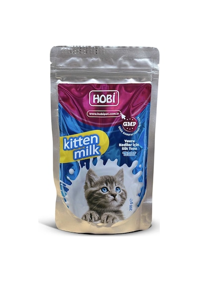 Hobi Kitten Milk Yavru Kediler için Süt Tozu 200 G