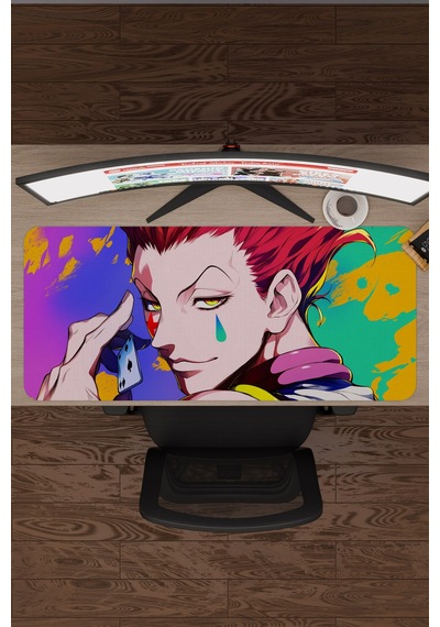 Hunter Hunter Anime V2 - 90x40 Xxl Gaming Kauçuk Kaymaz Taban Mouse Pad Fare Altlığı