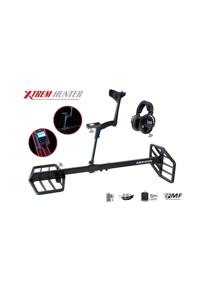 Xtrem Hunter Dedektör-28fmf Başlık Deus 2 Ana Kontrol Ünitesi Wsa2xl Kulaklık Double Paket