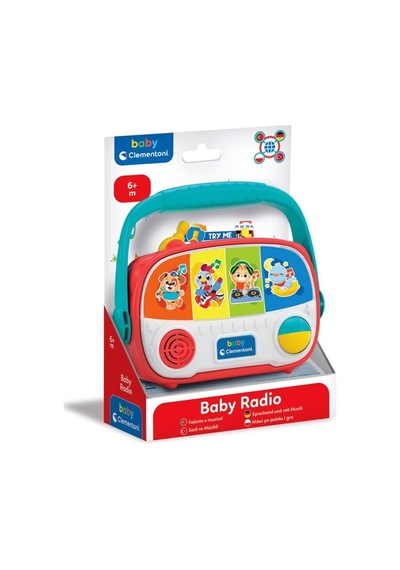17525 Baby Clementoni - Bebek Radyosu +6 Ay