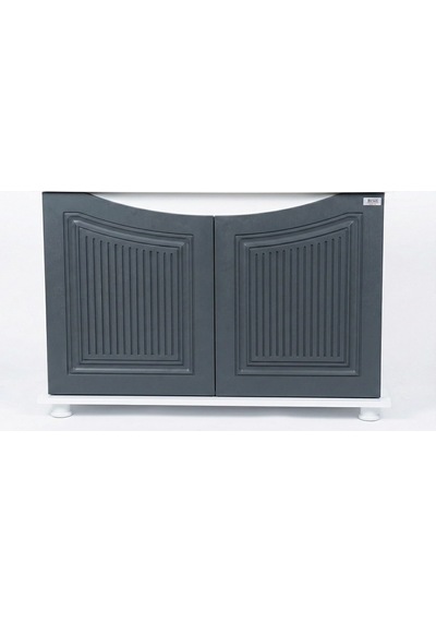 Kanki Pet Western Seri Akvaryum Sehpası Western10031-ant1 100x31x69 Cm Beyaz-antrasit