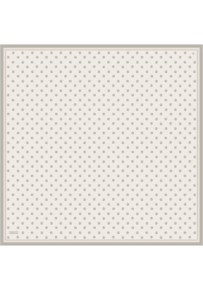 Armine İpek Eşarp 2026 Yaz - 9544-85 Ekru Twill