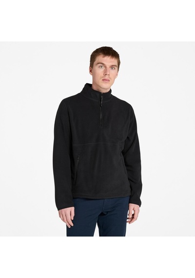 Timberland 1/4 Zip Fleece Erkek Polar-33873 Siyah