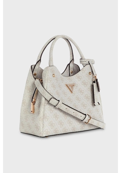 Guess Meridian Logolu Çıkarılabilir Askılı Çanta Hwsg6974050 Bayan Çanta Hwsg69 74050 Bnn Krem