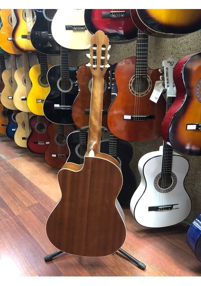 Clariss Kesik Kasa Mat Naturel Klasik Gitar Hg400nc