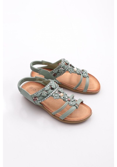 Guja 24y160-4 Çocuk Sandalet Yeşil