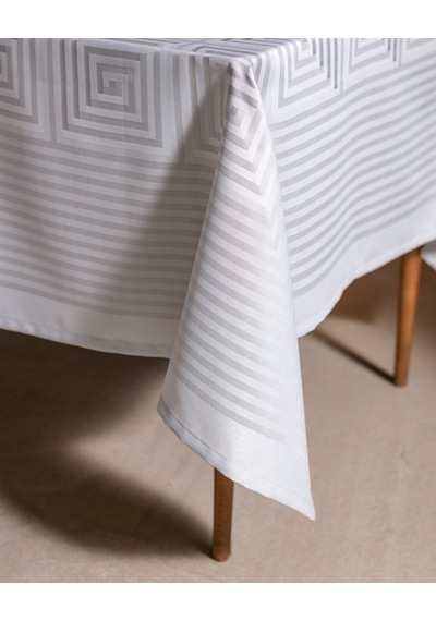 Madame Coco Marne Masa Örtüsü - Gri - 160x230 Cm Maor0000000033