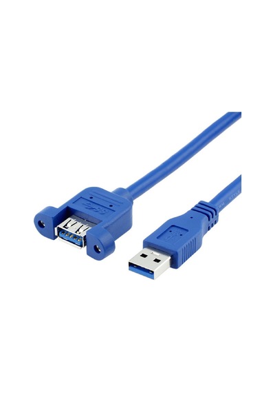 4800 Usb 3.0 Panel Tipi Vida Dişi Erkek Uzatma Kablosu 3 Metre