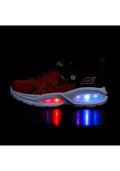 Skechers Lights Pristmatrons Kids Sneaker Lastik Bağcıklı Cırtlı Işıklı Günlük Çocuk Spor Ayakkabı Kırmızı Skechers Lights Pristmatrons Kids Sneaker Lastik Bağcıklı Cırtlı Işıklı Günlük Çocuk Spor Ayakkabı Kırmızı