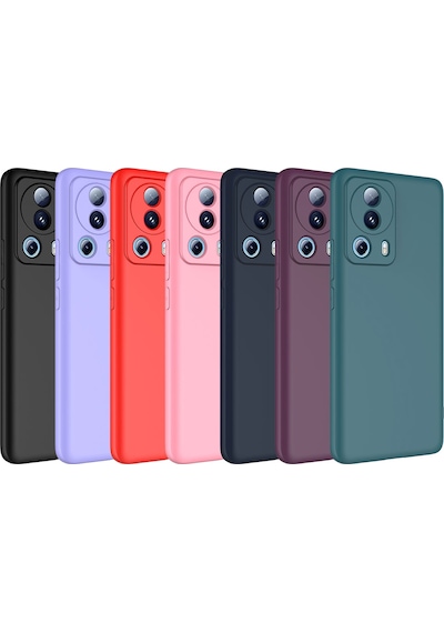 Mobilteam Mi 13 Lite Kılıf Mara Lansman Kapak - Kırmızı Kirmizi