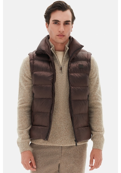 Twn Slim Fit Bordo Düz Yelek Mont 3ecy70501502m B01