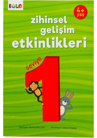 +4 Yaş Zihinsel Gelişim Etkinlikleri 3’Lü Kitap Seti Eolo Yayınl