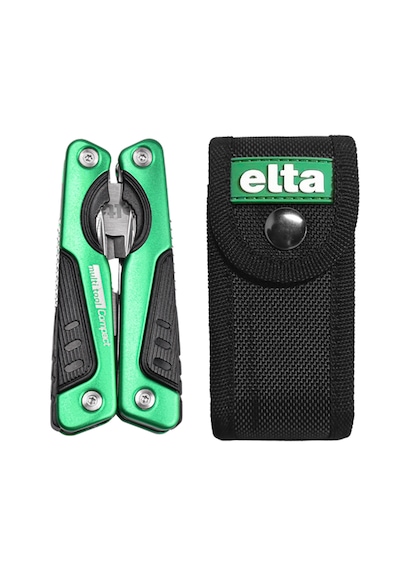 İzeltaş Elta Multi Tool Compact 12 Fonksiyonlu Katlanır Çok Amaçlı Pense El Aleti Paslanmaz Çelik 160 Mm Diğer