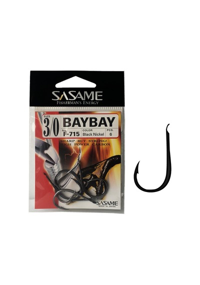 Sasame Bay Bay F-715 Serisi Olta İğnesi İğne No : 3