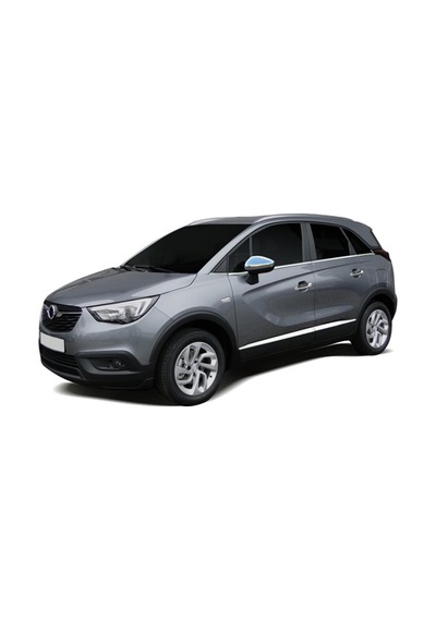 Opel Crossland X Krom Cam Alt Çıta 8 Parça P.çelik 2017 Sonrası