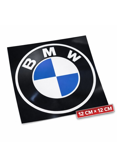 Bmw Logo Stıcker 12 Cm X 12 Cm 0