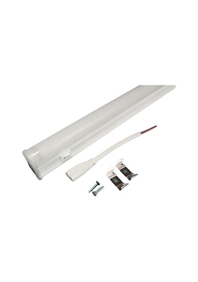 Lamptime 16 W Anahtarlı Led Bant Armatür-120Cm-Beyaz Işık-301644 Beyaz