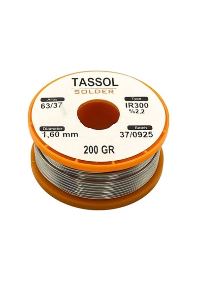 Lehim Teli 1.6 Mm 63 Kalay/37 Kurşun 200 Gr