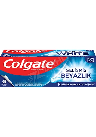 5 Adet Colgate Diş Macunu Gelişmiş Beyazlık 50 Ml