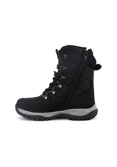 Kids Club Shoes Felix Ortopedik Kaymaz Taban Unisex Kar Botu Çocuk Bot Siyah