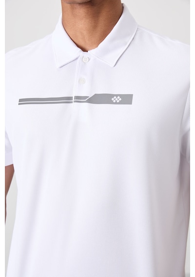 Beyaz Polyester Nefes Alan Dokulu İnce Esnek Standart Fit Polo Yaka Erkek Performans T-shirt - 8839 Beyaz Beyaz Polyester Nefes Alan Dokulu İnce Esnek Standart Fit Polo Yaka Erkek Performans T-shirt - 8839 Beyaz