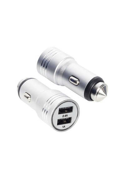 Powerway X-633 Çift Usb Li 3.1 Amper Metal Çakmaklık Araç Şarj Cihazı Diğer