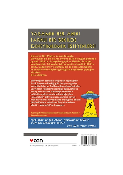 Mezbaha Beş - Kurt Vonnegut -  Can Yayınları