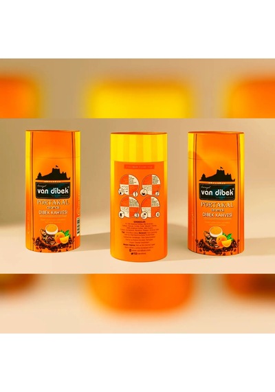 Portakal Aromalı Dibek Kahvesi 250 Gr. Geleneksel