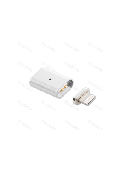 Apple Uyumlu iPhone 5 6 7 8 X Plus Mıknatıslı Usb Data Şarj 5140P Kablos
