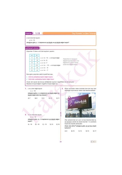Güncel Karekök Yayınları Güncel Tyt-dgs-kpss-ales Matematik