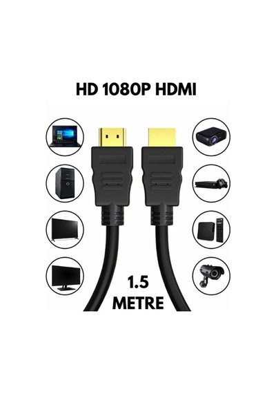 3d Hdmı Kablo Ultra Hd Hdmı 2.0 1080p 1.5 Metre