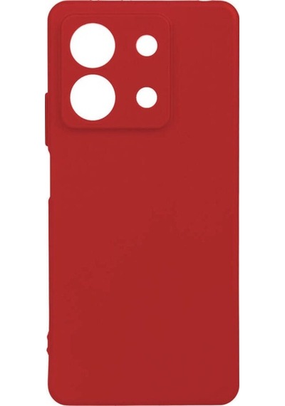 Xiaomi Redmi Note 13 5g Kılıf Zore Biye Silikon Kırmızı