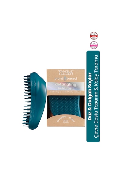 Origina Plant Brush - Blue Bitki Bazlı Kolay Tarama Saç Fırçası - Tarak 10105-003-1
