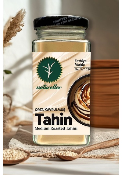 Natureller Tahin Orta Kavrulmuş Fethiye Yerli Susam 280 G