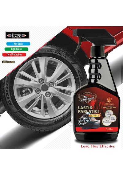Lastik Parlatıcı 500 Ml Ebrayn Oto Lastik Parlatıcı Koruyucu