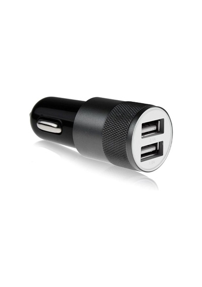 Abatech Çift Usb Girişli 3.4 Amper Çakmaklık Şarj Cihazı SİYAH