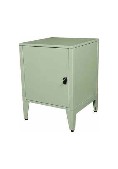 Alfafonet Ziglat Serisi Kilitli Metal Home Office Dolabı Metal Kapaklı Yeşil Ral 6018 450x600x450 Mm