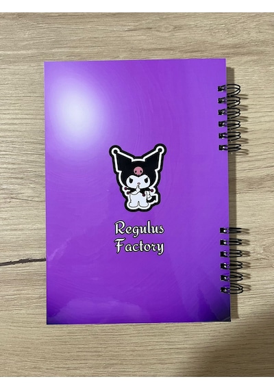 Sanrio Kuromi Defter 50 Sayfa 1 Sayfa Bonus Mat Sticker